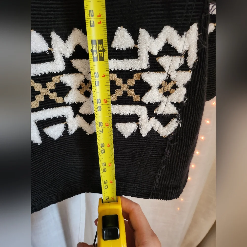 We The Free Cozy Up Patterned Button Up - Picture 4 of 12